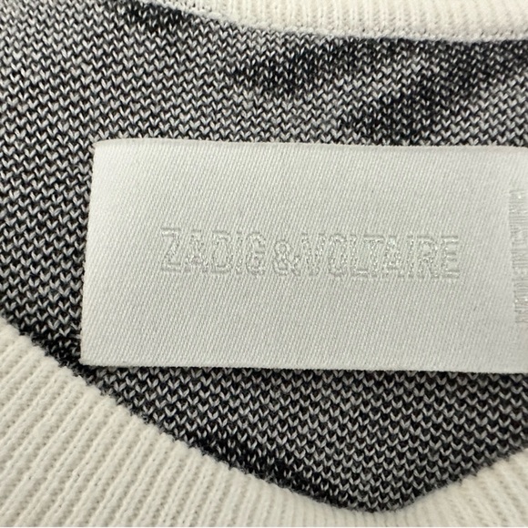 Zadig & Voltaire Paris is for Lovers sweater Size L EUC - Picture 12 of 13